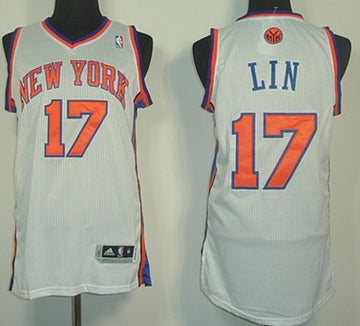 Jeremy Lin Revolution New York Knicks white Authentic jersey