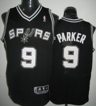 Tony Parker San Antonio Spurs black jersey