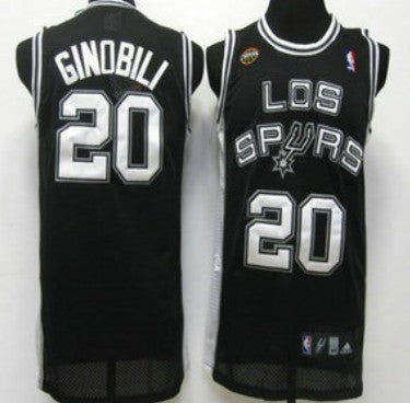 Manu Ginobili Latin Nights San Antonio Spurs black jersey