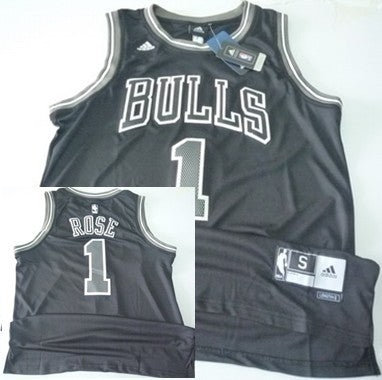 Derrick Rose Revolution Chicago Bulls black jersey