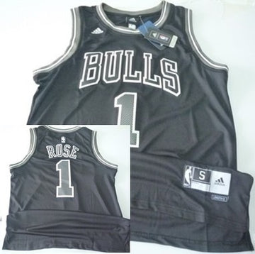 Derrick Rose Revolution Chicago Bulls black jersey