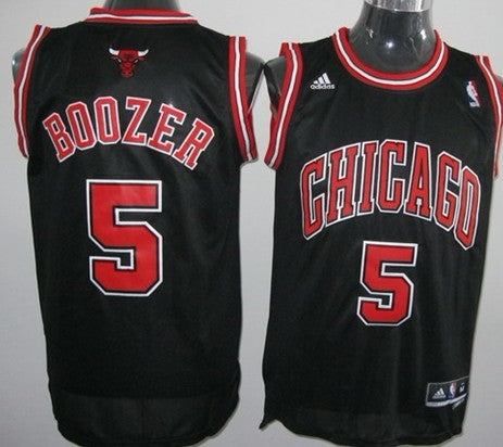 Carlos Boozer Revolution Chicago Bulls black jersey