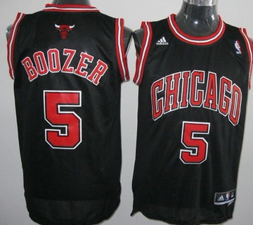 Carlos Boozer Revolution Chicago Bulls black jersey