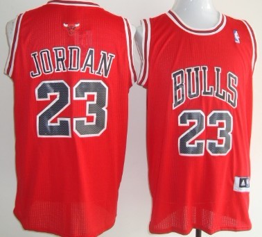 Michael Jordan Revolution Chicago Bulls red Authentic jersey