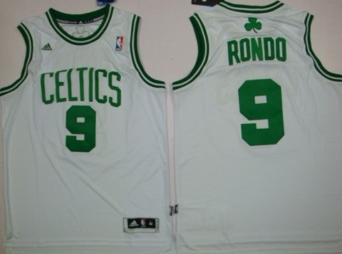 Rajon Rondo Revolution Boston Celtics white jersey