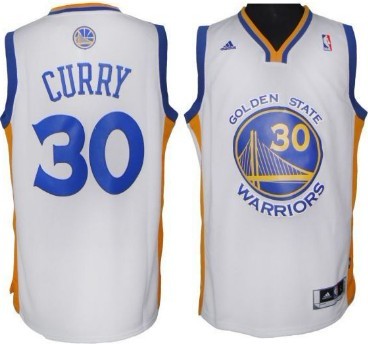 Stephen Curry Revolution Golden State Warriors white jersey