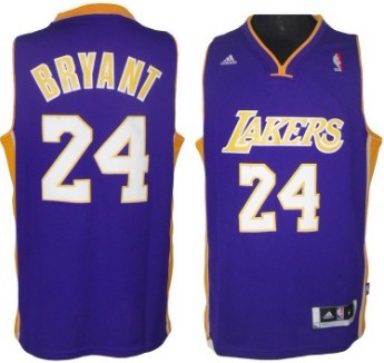Kobe Bryant Revolution Los Angeles Lakers purple jersey