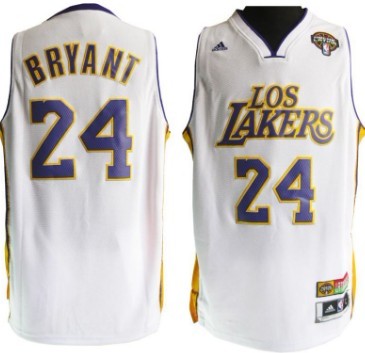 Kobe Bryant Latin Nights Revolution Los Angeles Lakers white jersey