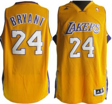 Kobe Bryant Revolution Los Angeles Lakers yellow jersey