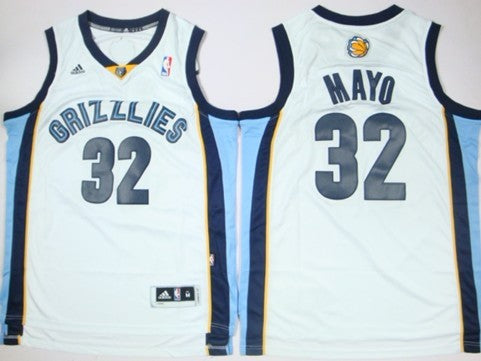 O.J. Mayo Revolution Memphis Grizzlies white jersey