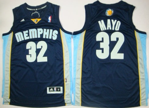 O.J. Mayo Revolution Memphis Grizzlies navy jersey