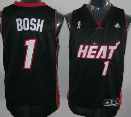 Chris Bosh Revolution Miami Heat black jersey