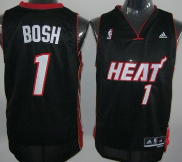Chris Bosh Revolution Miami Heat black jersey