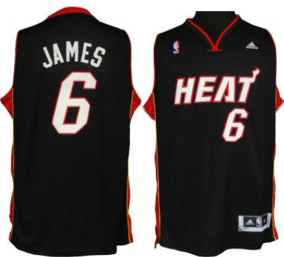 LeBron James Revolution Miami Heat black jersey