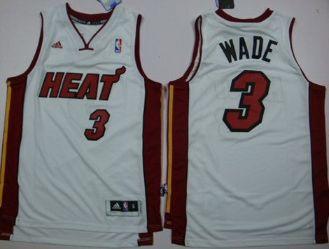 Dwyane Wade Revolution Miami Heat white jersey
