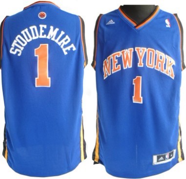Amare Stoudemire Revolution New York Knicks blue jersey