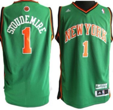 Amare Stoudemire Revolution New York Knicks green jersey