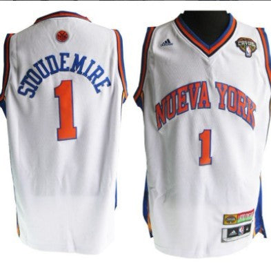 Amare Stoudemire Latin Nights Revolution New York Knicks white jersey