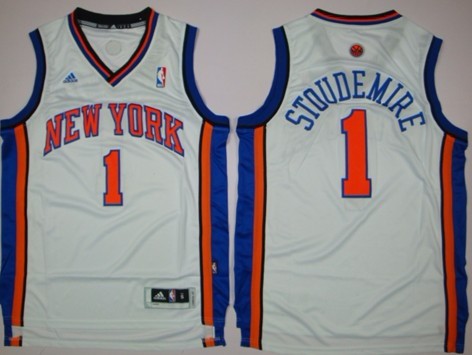 Amare Stoudemire Revolution New York Knicks white jersey