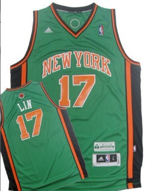 Jeremy Lin Revolution New York Knicks green jersey