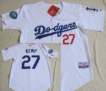 Matt Kemp Los Angeles Dodgers white jersey