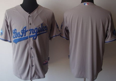 Custom Los Angeles Dodgers gray jersey