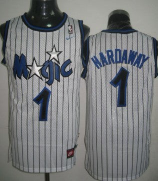 Penny Hardaway Orlando Magic white Throwback jersey
