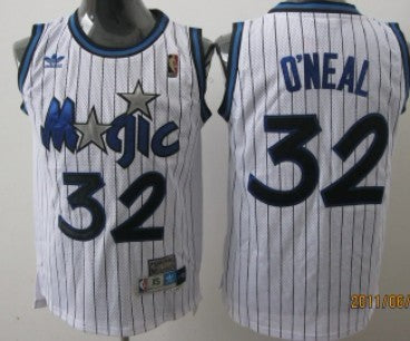 Shaquille O'neal Orlando Magic white Throwback jersey