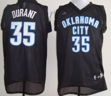Kevin Durant Oklahoma City Thunder black jersey