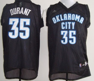 Kevin Durant Oklahoma City Thunder black jersey