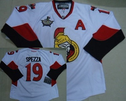 Jason Spezza Ottawa Senators white All-Star jersey