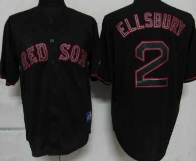 Jacoby Ellsbury Boston Red Sox black Fashion jersey