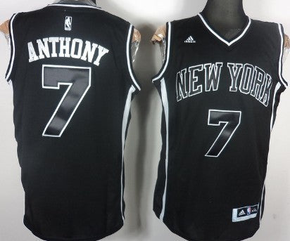 Carmelo Anthony All New York Knicks black Fashion jersey