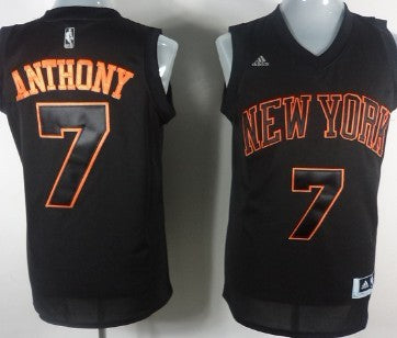 Carmelo Anthony All New York Knicks black Fashion jersey