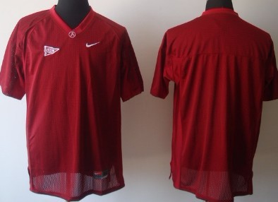 Custom Alabama Crimson Tide red jersey