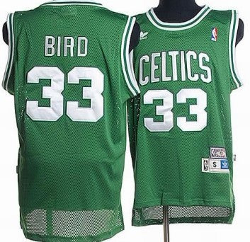 Larry Bird Boston Celtics green Throwback jersey