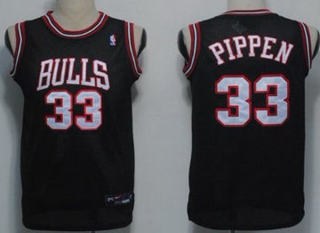 Pippen Chicago Bulls black jersey
