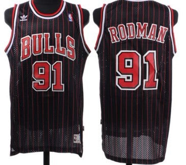 Dennis Rodman Chicago Bulls black Throwback jersey