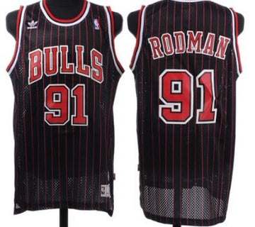 Dennis Rodman Chicago Bulls black Throwback jersey