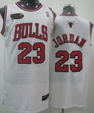 Michael Jordan Chicago Bulls white jersey