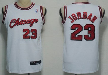Michael Jordan Chicago Bulls white Authentic jersey