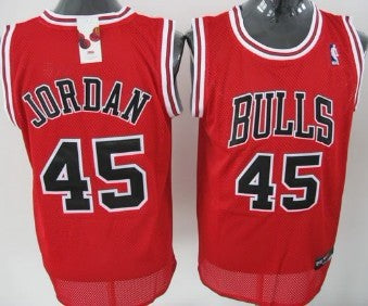 Michael Jordan Chicago Bulls red jersey