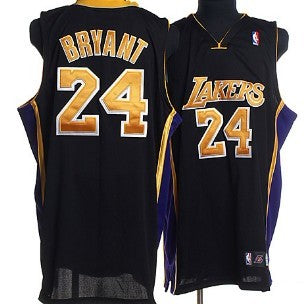 Kobe Bryant Los Angeles Lakers black jersey