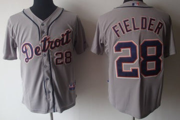 Prince Fielder Detroit Tigers gray jersey