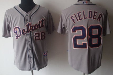 Prince Fielder Detroit Tigers gray jersey