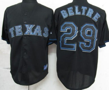 Adrian Beltre Texas Rangers black Fashion jersey