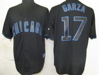 Matt Garza Chicago Cubs black Fashion jersey