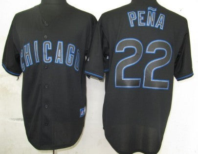 Carlos Pena Chicago Cubs black Fashion jersey
