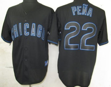 Carlos Pena Chicago Cubs black Fashion jersey
