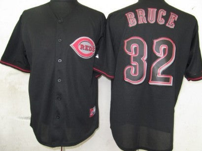 Jay Bruce Cincinnati Reds black Fashion jersey